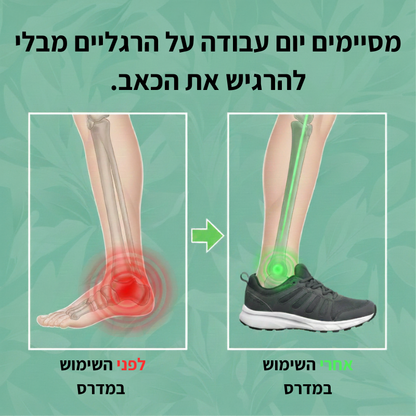 ™VloraRelief - מדרסים לשיקום ונוחות מקסימלית בכל צעד.