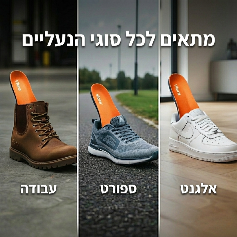 ™VloraRelief - מדרסים לשיקום ונוחות מקסימלית בכל צעד.